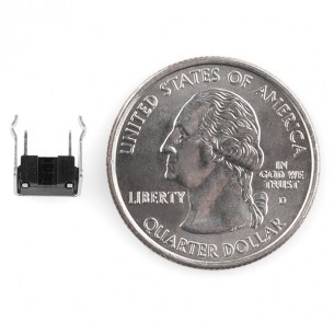 Bouton tactile, Angle